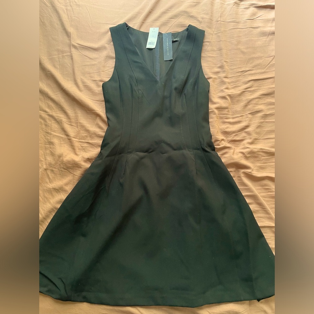 Banana Republic midi sleeveless little black dress size 8